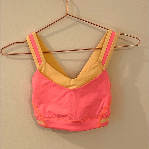 Lululemon Neon Sports Bra - Picture 6 of 7